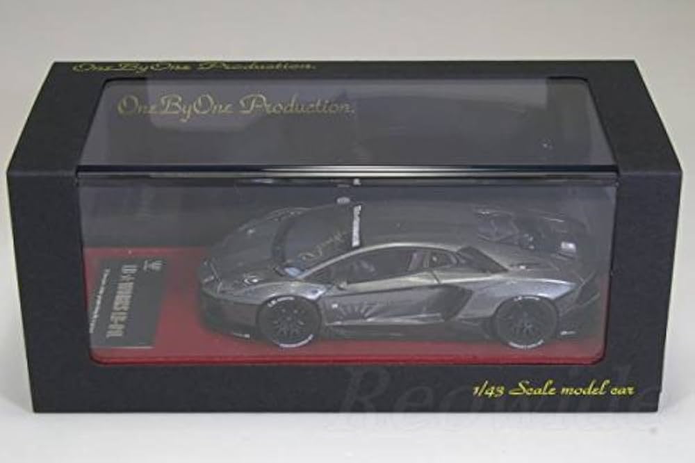 美品 LB☆WORKS LB-01L ランボルギーニ アヴェンタドール 1/43 LBワークス ランボルギーニ アヴェンタドール Ver.1 (プラモデル